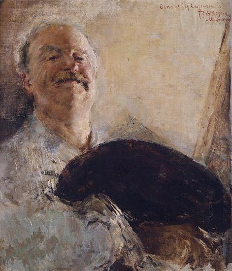 Antonio Mancini Self-portrait oil painting picture